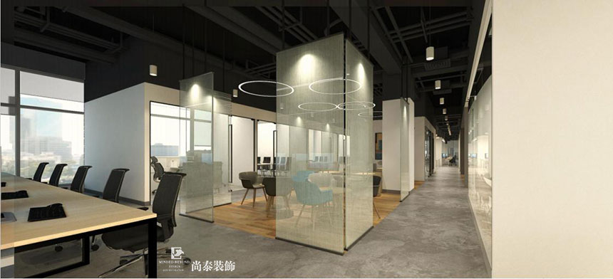 深圳灣科技生態(tài)園,樂刷移卡科技,尚泰裝飾集團(tuán)