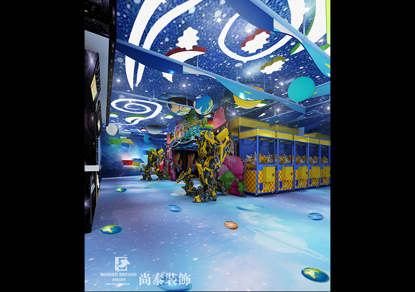 1200㎡左右游樂園裝修設計 | 西鄉(xiāng)游樂園