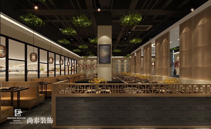 360平新中式江西菜館裝修設(shè)計 | 贛味軒