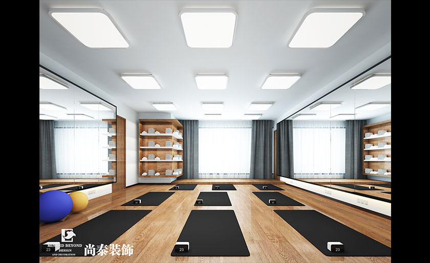  800㎡ 健身會所裝修設(shè)計(jì)實(shí)景圖 | 每日健身