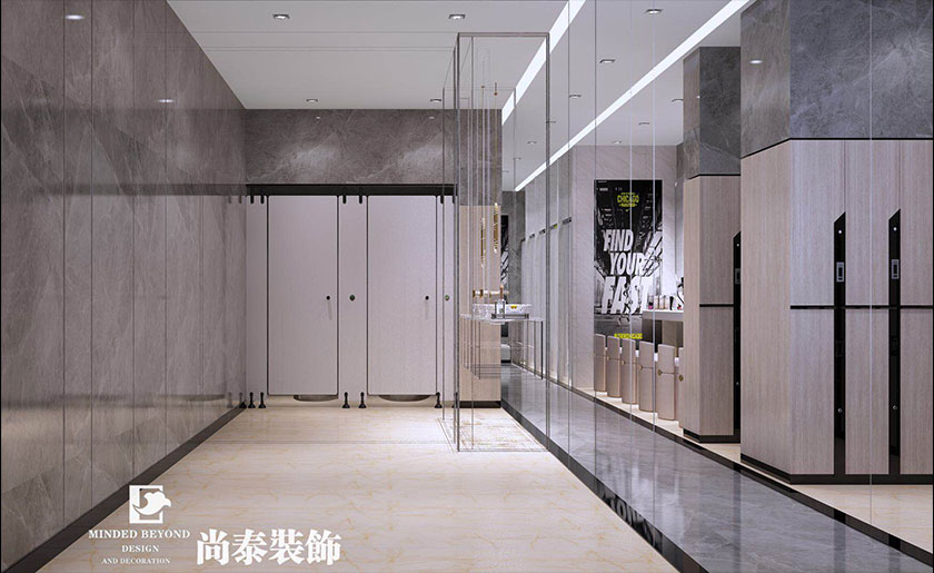  800㎡ 健身會所裝修設(shè)計(jì)實(shí)景圖 | 每日健身