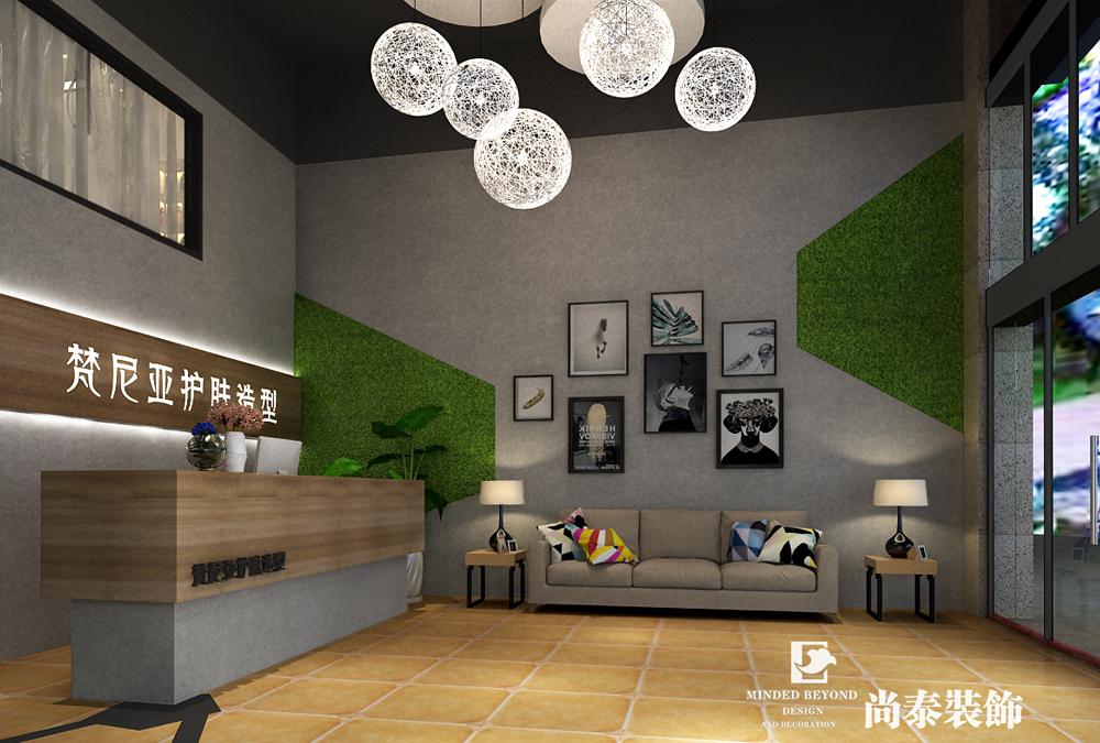 美容美發(fā)店裝修設(shè)計圖