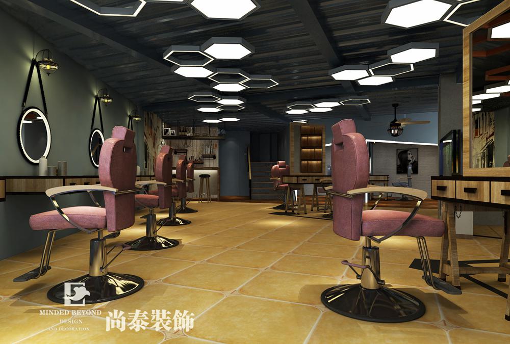 美容美發(fā)店裝修設(shè)計圖