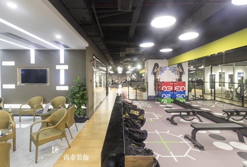 健身會所裝修設計實拍圖