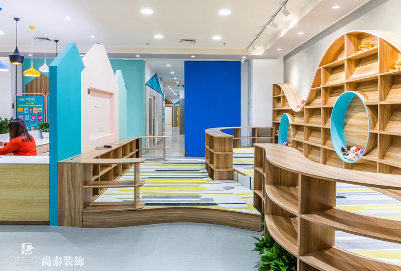 教育培訓(xùn)機構(gòu)娛樂區(qū)裝修實景圖