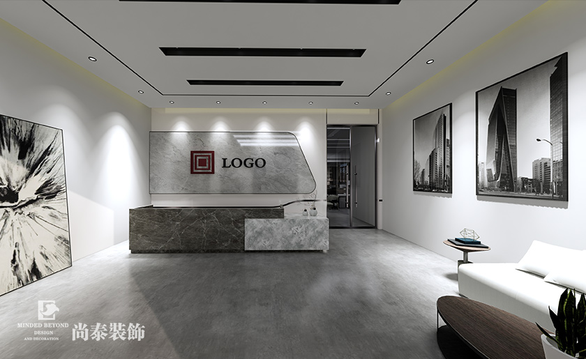 560㎡檢測公司現(xiàn)代簡約辦公室裝修設(shè)計 | 麗妍檢測