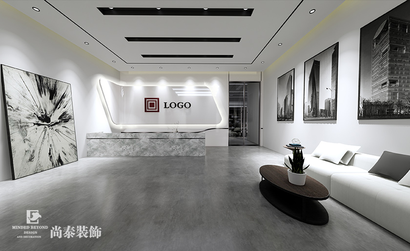 560㎡檢測公司現(xiàn)代簡約辦公室裝修設(shè)計 | 麗妍檢測