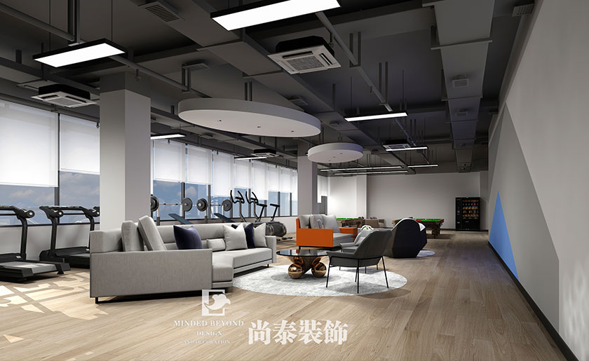 5300㎡國家高新技術企業辦公樓裝修設計 | 精智達