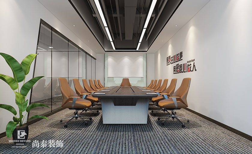5300㎡國家高新技術企業辦公樓裝修設計 | 精智達