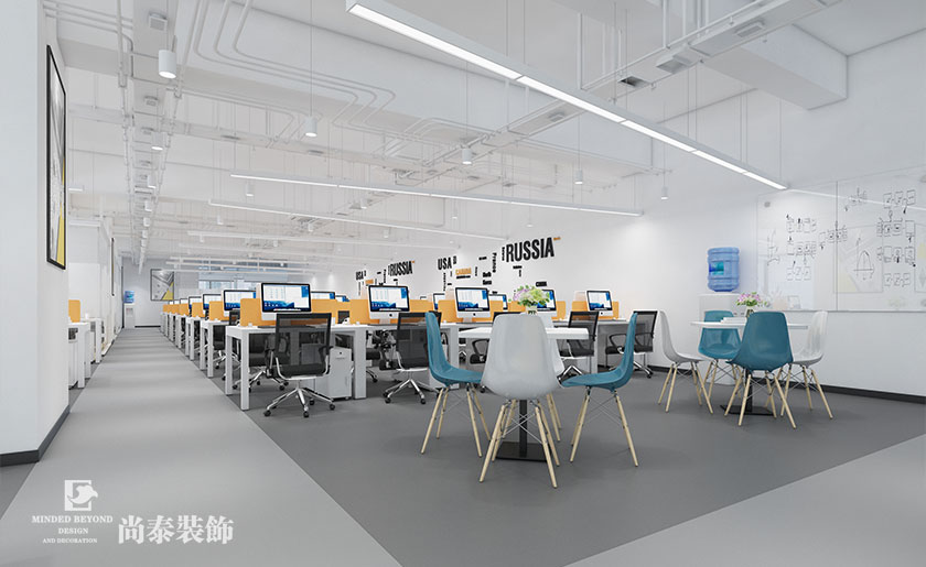 2000㎡高科技智能公司辦公空間裝修設計 | 創(chuàng)凱智能