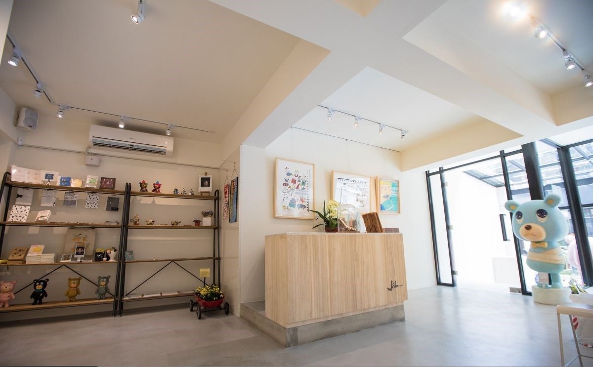 展廳裝修:70平米老屋化身純白北歐風藝廊，帶回一份值得珍藏的觀展體驗