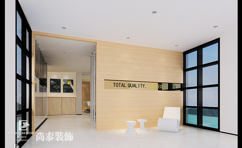 雙倍延展平面大視野！現代風居家同時也是私人辦公室 