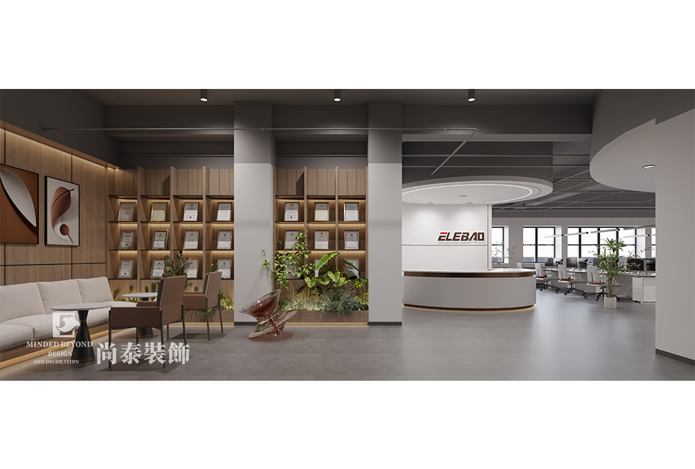 寫(xiě)字樓裝修：360平米深圳影音科技公司辦公室改造裝修設(shè)計(jì)